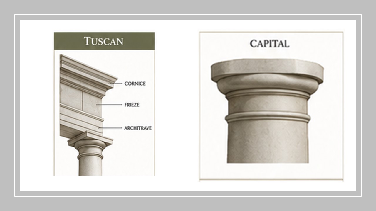 5 Noble Orders Of Architecture – Pt4
